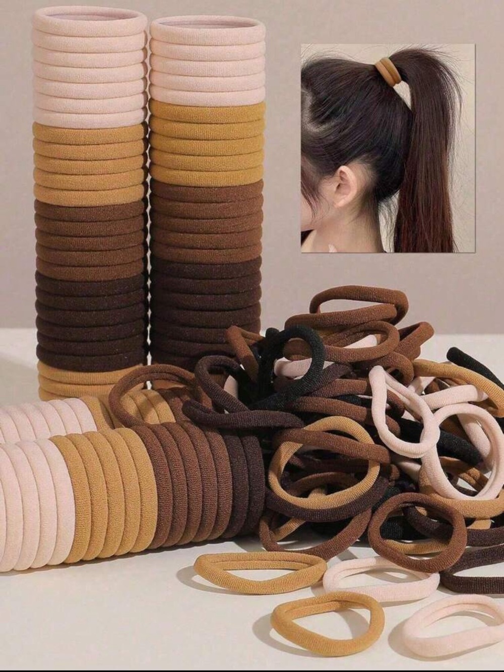 20pcs Hair ties/ Elastic Rubber band for girls 👧

Each box $5